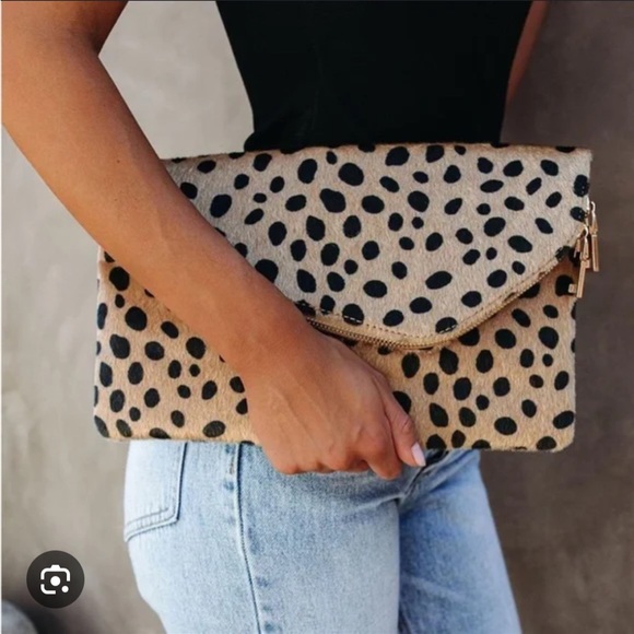 VICI leopard purse with gold chain NWT - Picture 5 of 5